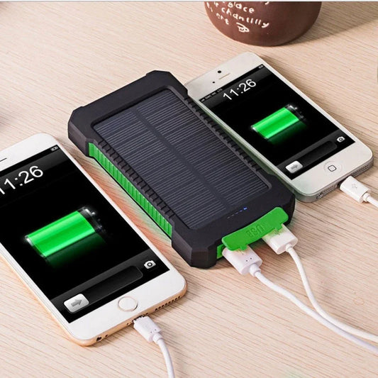RAYZENO Solar Power Bank – Portable Charger