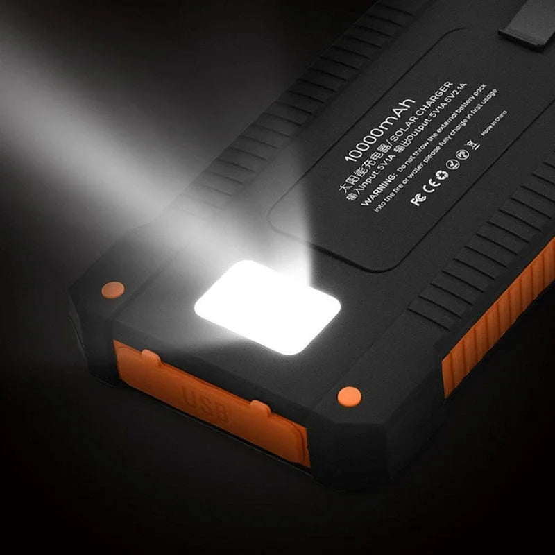 RAYZENO Solar Power Bank – Portable Charger